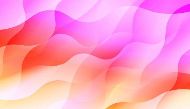 Eğrileri çizgiler, dalga şekli Ile şablon Soyut Arkaplan. Modern ekran degrade tasarımı. Tebrik kartı, afiş, poster, broşür, afiş takvimi için. Vektör Illustration.