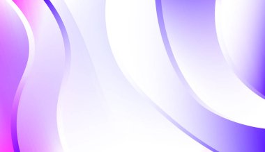 Eğri çizgileri ile Şablon Yaratıcı Arka Plan. Kapak Sayfası, Açılış Sayfası, Banner için. Renkli Vektör İllüstrasyonu