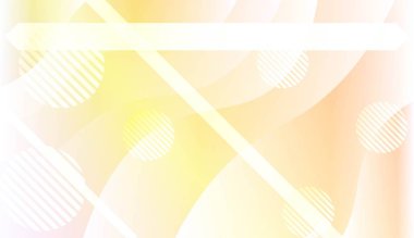 Dalga geometrik şekil, çizgiler, daire ile şablon arka plan. Kapak sayfası, afiş, web sitelerinin afiş için tasarım. Renk Gradyan lı Vektör Çizimi.