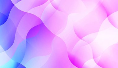 Geometrik Tasarım, Şekiller ile Fütüristik Teknoloji Tarzı. Bulanık Gradyan Doku Arka Planı. Reklam, Sunum, Kart. Vektör İllüstrasyon için.