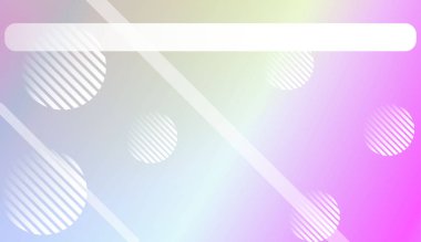 Çizgi, daire ile renkli degrade Arkaplan. Web, sunumlar ve baskılar için. Vektör Illustration.