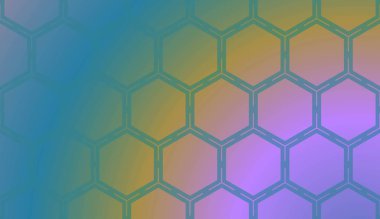 Pürüzsüz Soyut Renkli Gradyan Özgeçmişi. Fütürist Reklam ve Broşürler için. Vektör İllüstrasyonu.