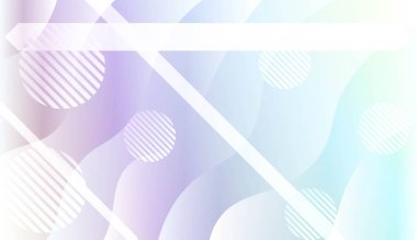 Soyut Parlak Dalgalar, Çizgiler, Daire, Metin için Boşluk ile dinamik şekiller kompozisyonu. Şablon Cep Telefonu Arka Planlar için. Renk Gradyan lı Vektör Çizimi.