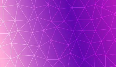 Üçgen şeklinde dekoratif desen. Fikrin için dekoratif tasarım. Vektör çizimi. Yaratıcı gradyan rengi.