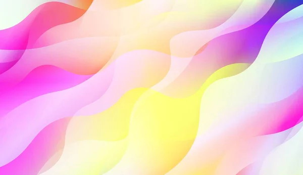 Patrón geométrico con líneas, Wave. Blur Sweet Dreamy Gradient Color Fondo. Para su tarjeta gráfica de invitación, póster, folleto. Ilustración vectorial . — Vector de stock