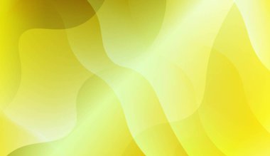 Dalga yeşil sarı degrade şekli Ile Soyut Arkaplan. Fütüristik reklam için, kitapçıklar. Renk gradyan ile vektör Illustration