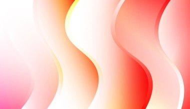 Dalga Geometrik Şekilli Şablon Arka Plan. Tasarım duvar kağıdı, sunum, afiş, el ilanı, kapak sayfası, açılış sayfası için. Renkli Vektör İllüstrasyonu