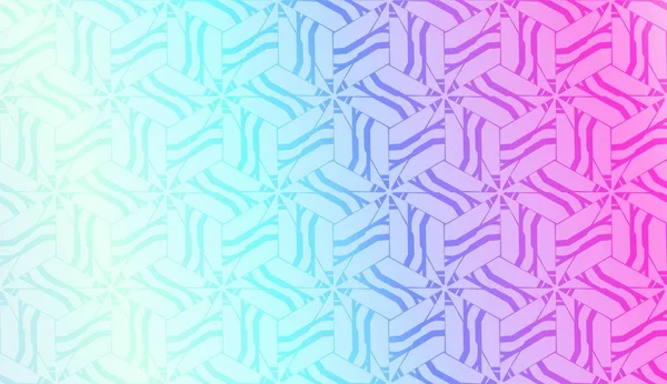 Art deco padrão geométrico com abstrato desfocado fundo gradiente. Para o Screen Cell Phone. Ilustração vetorial . — Vetor de Stock