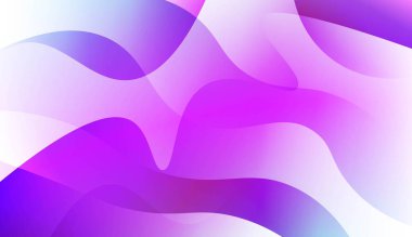 Dalga Gradyan Şekli ile Soyut Arka Plan. Yaratıcı Şablonlar, Kartlar, Renk Kapakları Için Ayarlayın. Renk Gradyan lı Vektör Çizimi.