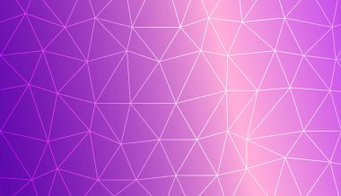 Soyut üçgen tarzında, gradyanı olan renkli çizimler. Marka kitabı için modern bir model. Vektör çizimi. Yaratıcı gradyan rengi