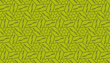 Geometrik desenli şablon. Kusursuz Vektör illüstrasyonu. Üçgen biçimi.