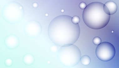 Baloncuklu bulanık dekoratif tasarım. Zarif kapak kitabı için. Vektör illüstrasyonu.