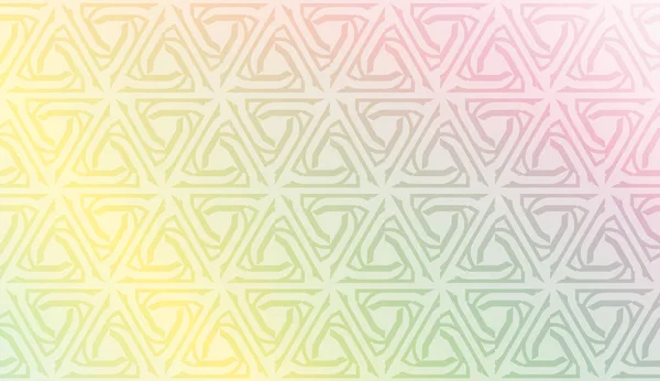 Hladké abstraktní barevné pozadí přechodu s geometrickým vzorem. Pro vaši grafickou tapetu, Obálka, Banner. Vektorová ilustrace. — Stockový vektor