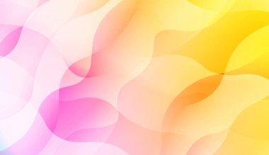 Eğrileri çizgiler, dalga şekli Ile şablon Soyut Arkaplan. Modern ekran degrade tasarımı. Tebrik kartı, afiş, poster, broşür, afiş takvimi için. Vektör Illustration.