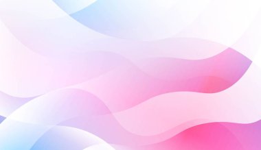 Soyut dalgalı arka plan. Fütüristik reklam için, kitapçıklar. Renk gradyan ile vektör Illustration.