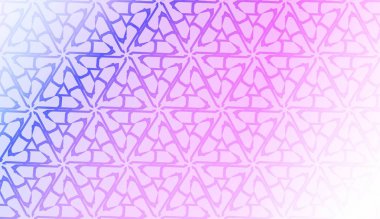 Soyut Bulanık Degrade Arka Plan ile Art deco geometrik desen. Ekran cep telefonu için. Vektör İllüstrasyonu.