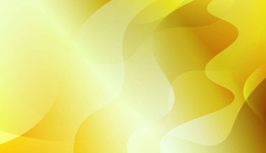 Dalga geometrik şekli Ile şablon arka plan. Şablon cep telefonu arka planlar için. Vektör Illustration yeşil sarı renk degrade ile.