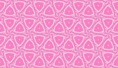 Geometrik desenli şablon. Kusursuz Vektör illüstrasyonu. Üçgen biçimi.