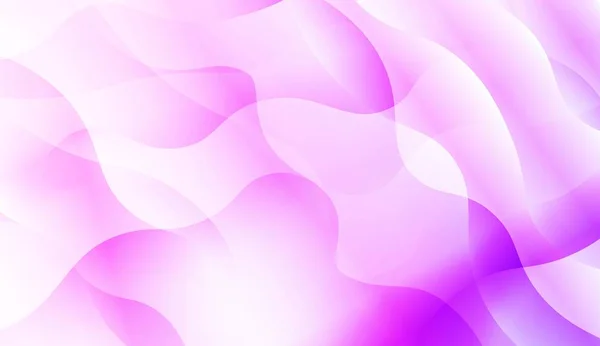 線、波を持つ幾何学的パターン。ぼかし甘い夢のグラデーションカラーの背景。グラフィック招待状、ポスター、パンフレット。ベクトルイラストレーション. — ストックベクタ