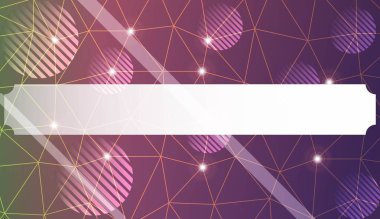 Üçgen tarzı ile çokgen desenli dekoratif desen. Fikrin için dekoratif tasarım. Vektör illüstrasyon. Bulanık Arka Plan, Düzgün Degrade Doku Rengi.