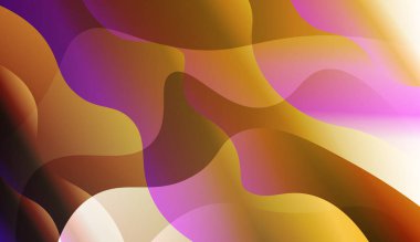 Degrade Ile mermer tarzında renkli Illustration. Kapak sayfası, açılış sayfası, banner için. Renk gradyan ile vektör Illustration