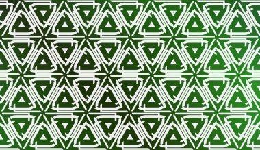 Geometrik desenle şablon. Vektör Illustration. Üçgenler stili. Renkli degrade arka plan