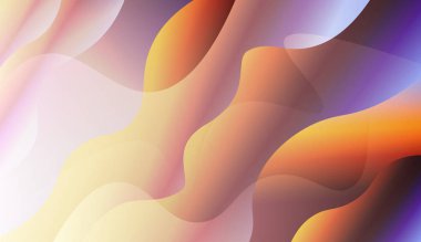 Soyut dalgalı arka plan. Tasarım duvar kağıdı, sunum, afiş, afiş, kapak sayfası, açılış sayfası için. Vektör Illustration.