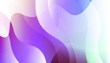 Dalga Gradyan Şekli ile Soyut Arka Plan. Yaratıcı Şablonlar, Kartlar, Renk Kapakları Için Ayarlayın. Renk Gradyan lı Vektör Çizimi.