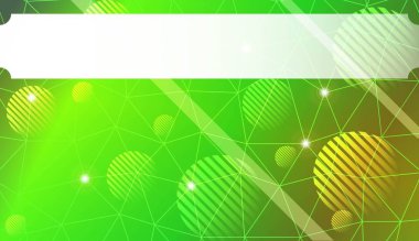 Üçgenler, çizgi, daire, metin için alan ile dekoratif arka plan. Poster, afiş, el ilanı için parlak arka plan. Vektör illüstrasyon. Yaratıcı degrade rengi.