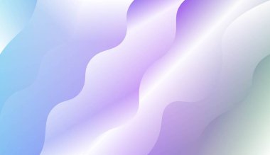 Dalga Gradyan Şekliyle Modern Arkaplan. Tasarım Duvar Kağıdı Sunumunuz için. Renk Gradyanlı Vektör İllüstrasyonu.