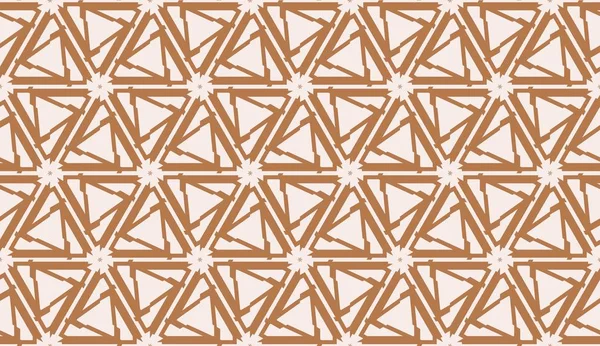 Vektor Nahtloses Muster im geometrischen Stil. Dreiecke, Linien. Moderner eleganter Hintergrund. Für Ihr Design. — Stockvektor