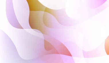 Renkli Degrade Renkli Arka Plan Duvar Kağıdı ile Geometrik Dalga Şekli. Tasarım reklamınız, Banner'ınız, kapak sayfanız için. Vektör İllüstrasyonu.