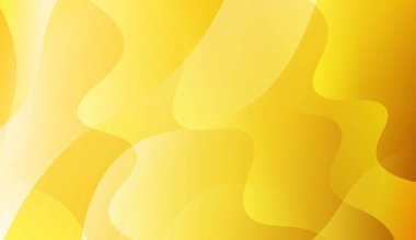 Soyut altın dalgalar. Fütüristik teknoloji tarzı arka plan. Iş sunumu duvar kağıdı, Flyer, Cover için. Renk gradyan ile vektör Illustration.