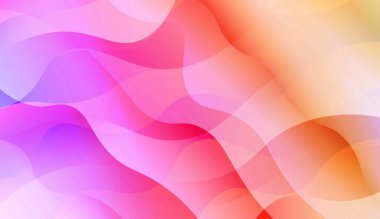 Futuristik renk tasarımı geometrik dalga şekli, çizgiler. Tasarım duvar kağıtları sunum için. Renk gradyan ile vektör Illustration.