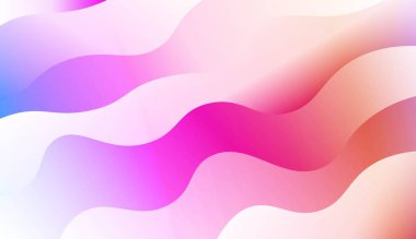 Geometrik Tasarım ve Şekillerle Geleceğin Teknoloji Tarzı. Flyer, Broşür, Broşür ve Web Siteleri için Renk Gradyanlı Tasarım Vektörü İllüstrasyonu.