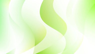 Dalga Gradyan Şekli ile Yaratıcı Arka Plan. Tasarım Duvar Kağıtları Sunumu için. Renkli Vektör İllüstrasyonu