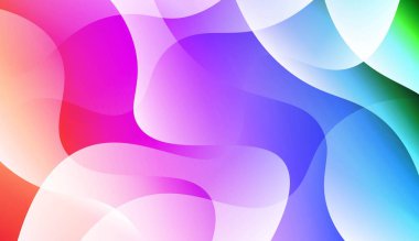 Soyut dalgalı arka plan. Iş sunumu duvar kağıdı, Flyer, Cover için. Renk gradyan ile vektör Illustration.