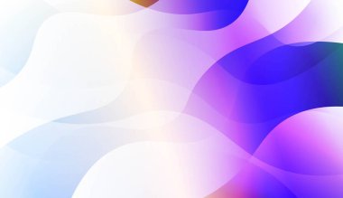 Dalga geometrik şekli Ile şablon arka plan. Şablon cep telefonu arka planlar için. Renk gradyan ile vektör Illustration.