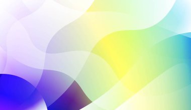 Soyut dalgalı arka plan. Fütüristik reklam için, kitapçıklar. Renk gradyan ile vektör Illustration.