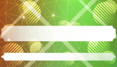 Üçgenler, çizgi, daire, metin için boşluk ile soyut mozaik arka plan. Banner'ınız için şablon. Vektör illüstrasyon. Yaratıcı degrade rengi.