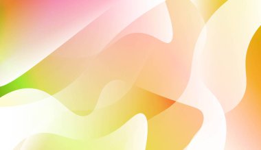 Modern dalgalı arka plan. Yaratıcı şablonlar, kartlar, renk kapakları seti için. Renk gradyan ile vektör Illustration.