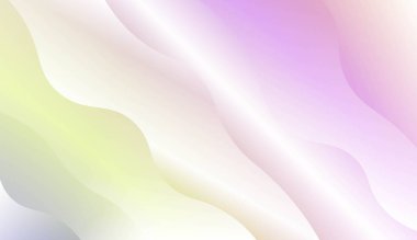 Eğrileri çizgiler Ile modern background şablonu. Tasarım kapak sayfası, poster, banner web siteleri Için. Renk gradyan ile vektör Illustration.