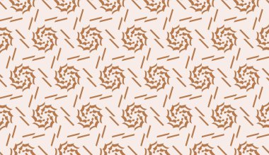 Çokgen geometrik elementlerle desen. Kusursuz Vektör illüstrasyonu. Duvar kağıdı şablonu, iç tasarım, dekorasyon, hatıra defteri sayfası.