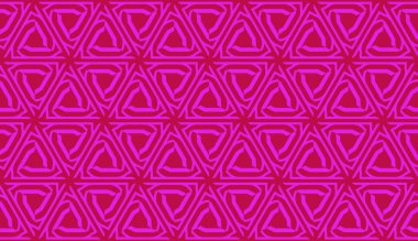 Soyut modern süslemeli tasarım modeli. Üçgen tarzı. Vektör Kusursuz illüstrasyon.