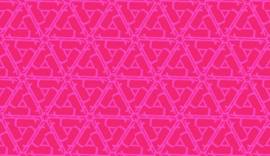 Geometrik desenli şablon. Kusursuz Vektör illüstrasyonu. Üçgen biçimi.