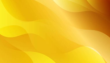 Soyut altın dalgalar. Fütüristik teknoloji tarzı arka plan. Iş sunumu duvar kağıdı, Flyer, Cover için. Renk gradyan ile vektör Illustration.