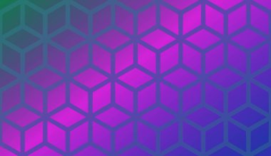 Pürüzsüz Soyut Renkli Gradyan Özgeçmişi. Fütürist Reklam ve Broşürler için. Vektör İllüstrasyonu.