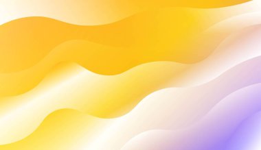 Dalga Modern arka plan. Tasarım duvar kağıdı, sunum, afiş, afiş, kapak sayfası, açılış sayfası için. Renk gradyan ile vektör Illustration.