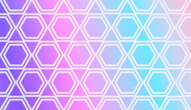 Eğri Çizgili Modern Desen. Geometrik elementler. Bulanık Gradyan Arkaplanı. Ekran Tasarımı, Sunum, Duvar Kağıdı. Tatil Nesnesi. Vektör İllüstrasyonu