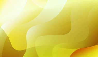 Dalga geometrik şekli Ile şablon arka plan. Şablon cep telefonu arka planlar için. Vektör Illustration yeşil sarı renk degrade ile.